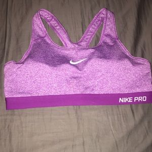 Nike drifit sports bra